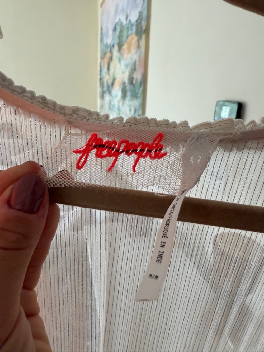 Free People Seraphina Maxi Dress ivory - Picture 7 of 7